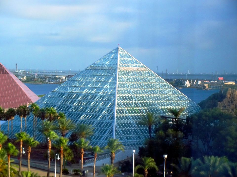 The Rainforest Pyramid at Moody Gardens